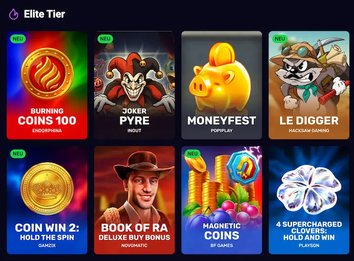 Lucky7 Spiele games